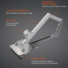Load image into Gallery viewer, DELFINA Grill Scraper W/ 5 Blades, Heavy Duty Rust Flat Top Grill Accessories with Blade Replacements, Commercial User-Friendly Barbecue Grill Cleaning Tool