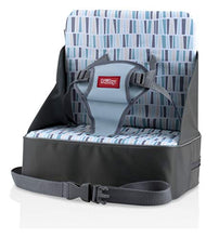 Load image into Gallery viewer, Nuby Easy Go Safety Lightweight High Chair Booster Seat, Great for Travel, Gray