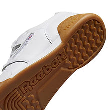 Load image into Gallery viewer, Reebok Men Workout Plus Sneaker, White/Carbon/Classic red, 11