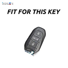 Load image into Gallery viewer, NCUIXZH Soft TPU Car Remote Key Case Full Cover Holder Shell,ForPeugeot 2008 3008 5008,ForCitroen C4 C6 C3-XR Picasso DS3 DS4 DS5 DS6-Silver only case