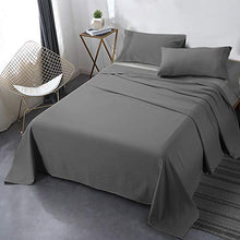 Load image into Gallery viewer, Secura Everyday Luxury Queen Bed Sheet Set 4 Piece - Soft Microfiber 1800 Thread Count 16" Deep Pocket Sheet Sets - Hypoallergenic, Wrinkle & Fade Resistant (Gray)