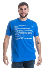 Load image into Gallery viewer, BLUE SCREEN OF DEATH Adult Unisex T-shirt / Geeky Windows Error Nerd Computer Tee Shirt L