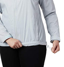 Load image into Gallery viewer, Columbia Women's Switchback III Printed Jacket, Packable, Cirrus Grey Wispy Bamboo Emboss, Medium