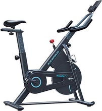 Load image into Gallery viewer, HouseFit Indoor Cycling Stationary Exercise Bike - Cycle Bike with Magnetic Resistance, Quiet Belt Drive and LCD Monitor & Comfortable Seat Cushion