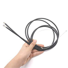 Load image into Gallery viewer, WEFOO Bicycle Brake Wire Set, 1 Pair Front and Rear Brake Cable, Black
