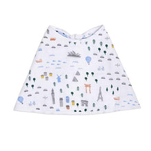 Load image into Gallery viewer, aden + anais Essentials Burpy Bib, 100% Cotton Muslin, Soft Absorbent 4 Layers, Multi-Use Burp Cloth and Bib, 22.5" X 11", Single, Little Big World