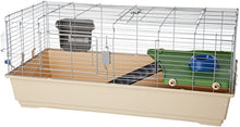 Load image into Gallery viewer, AmazonBasics Small Animal Cage Habitat With Accessories - 49 x 27 x 21 Inches, Jumbo