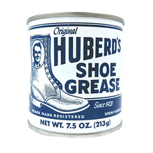 Load image into Gallery viewer, Huberd’s Shoe Grease, 7.5oz: Waterproofs, Softens, Conditions Leather. Protects Shoes, Boots, Sporting Goods, Saddle & Tack. Restores Dry, Cracked, Scratched Leather. Small Batched since 1921!