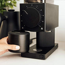 Load image into Gallery viewer, Fellow Ode Brew Grinder - Burr Coffee Grinder Electric - Coffee Bean Grinder with 31 Settings for Drip, French Press & Cold Brew - Small Footprint Electric Grinder - Matte Black