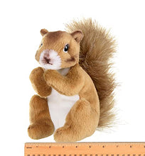 Load image into Gallery viewer, Bearington Copper Plush Squirrel Stuffed Animal, 7 Inch