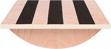 Load image into Gallery viewer, 15" Stretching and Balancing Exercise Board by Trademark Innovations,Black