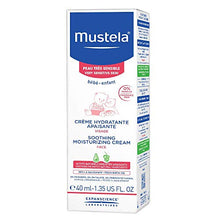 Load image into Gallery viewer, Mustela Baby Soothing Moisturizing Cream - Face Moisturizer for Very Sensitive Skin - with Natural Avocado & Schizandra Berry - Fragrance-Free - 1.35 fl. Oz