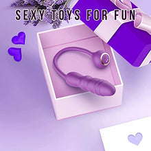 Load image into Gallery viewer, Thrusting G Spot Dildo Vibrator - Clitoral Vibrator with 10 Vibrating 9 Thrusting Modes Dildo Sex Rose Toy for Clitoris G Spot Nipple Anal Stimulation Adult Sensory Toys for Women Male Couple Pleasure
