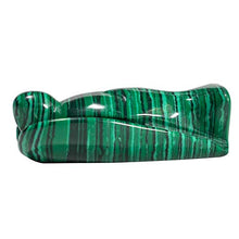 Load image into Gallery viewer, Carved malachite Peace Angel Pocket Guardian Angel Healing Statue stone bead for Home Décor 2 inch