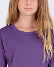 Load image into Gallery viewer, 4 Pack: Girls Long Sleeve Active Quick Dry Fit Crew Neck T-Shirt Active Athletic Tops Essentials Soccer Sports Yoga Gym Shirts Young Teen Chica's Tees Sleep Zebra Summer Clothes- Set 4, XS (7)