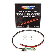 Load image into Gallery viewer, LEDGlow 36" Red TailFlex Tailgate LED Light Bar with White Reverse Lights for Jeep & SUVs - Brake, Running, Turn Signals & Hazard Lights - Flexible Waterproof Strip - Flat 4 Pin Connector