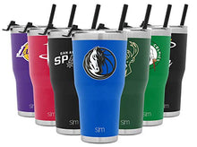 Load image into Gallery viewer, Simple Modern NBA Dallas Mavericks 30oz Tumbler with Flip Lid and Straw Insulated Stainless Steel Travel Mug Classic