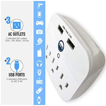 Load image into Gallery viewer, Royal Caribbean Essentials Kit - Cruise Power Strip, Lanyards & Royal Caribbean Luggage Tags