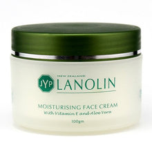 Load image into Gallery viewer, JYP New Zealand Lanolin Moisturizing Face Cream with Vitamin E and Aloe Vera, 100g
