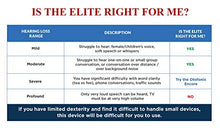 Load image into Gallery viewer, OTOFONIX Elite Digital Hearing Amplifier to Aid and Assist Hearing, Noise Cancelling (Right, Beige)
