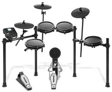 Load image into Gallery viewer, Alesis Drums Nitro Mesh Kit | Eight Piece All Mesh Electronic Drum Kit With Super Solid Aluminum Rack, 385 Sounds, 60 Play Along Tracks, Connection Cables, Drum Sticks & Drum Key Included