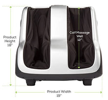 Load image into Gallery viewer, Human Touch Reflex4 Targeted Relief Foot & Calf Shiatsu Massager