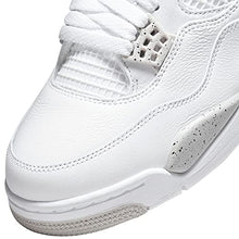 Load image into Gallery viewer, Nike Men's Air Jordan 4 Retro White Oreo, White/Tech Grey/Black/Fire Red, 7.5