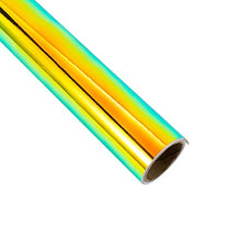 Load image into Gallery viewer, TECKWRAP Holographic Opal Chrome Craft Vinyl 1x5ft, Green Malachite