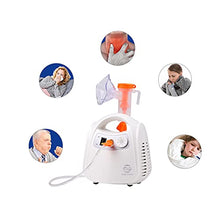 Load image into Gallery viewer, Nebulizer Machine Air Compressor Machine for Kids Adults Babies Portable Personal Cool Mist Kit with Tubing Mouthpiece Adult&Child Masks by only warm
