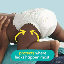 Load image into Gallery viewer, Diapers Newborn/Size 0 (< 10 lb), 84 Count - Pampers Swaddlers Disposable Baby Diapers, Super Pack (Packaging May Vary)