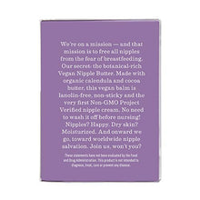 Load image into Gallery viewer, Vegan Nipple Butter Breastfeeding Cream by Earth Mama | Lanolin-free 2-Ounce (3-Pack)