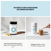 Load image into Gallery viewer, Nutrafol Men Clinically Effective Hair Supplement and Physician-Formulated Collagen Infusion for Stronger Hair That Stays Put