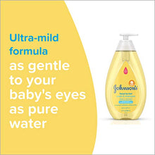 Load image into Gallery viewer, Johnson's Head-to-Toe Gentle Tear-Free Baby & Newborn Wash & Shampoo, Sulfate-, Paraben- Phthalate- & Dye-Free, Hypoallergenic Wash for Sensitive Skin & Hair, 3 x 16.9 fl. Oz (Amazon Exclusive)