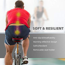 Load image into Gallery viewer, Roguoo Bike Seat, Most Comfortable Bicycle Seat Dual Shock Absorbing Memory Foam Waterproof Bicycle Saddle Bike Seat Replacement with Refective Tape for Mountain Bikes, Road Bikes