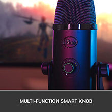 Load image into Gallery viewer, Blue Yeti X Professional Condenser USB Microphone with High-Res Metering, LED Lighting & Blue VO!CE effects for Gaming, Streaming & Podcasting on PC & Mac