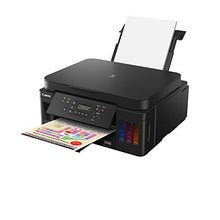 Load image into Gallery viewer, Canon PIXMA G6020 All-In-One Supertank Wireless (Megatank) Printer, Copier and Scan with Mobile Printing, Black, Works with Alexa