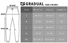 Load image into Gallery viewer, G Gradual Men's Sweatpants with Zipper Pockets Athletic Pants Traning Track Pants Joggers for Men Soccer, Running, Workout (Brown, Small)