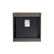 Load image into Gallery viewer, Ameriwood Home Bruxton Electric Fireplace, Medium Brown