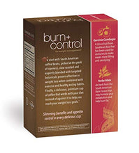 Load image into Gallery viewer, Burn + Control Coffee, Premium 100% South American Arabica, Robusta Blend Coffee, Weight Management Herbs, Garcinia Cambogia and Yerba Mate, Javita