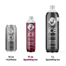 Load image into Gallery viewer, Sparkling Ice, Black Cherry Sparkling Water, Zero Sugar Flavored Water, with Vitamins and Antioxidants, Low Calorie Beverage, 17 fl oz Bottles (Pack of 12)