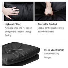 Load image into Gallery viewer, Hbada Ergonomic Executive Office Chair, PU Leather High-Back Desk Chair, Swivel Rocking Chair with Flip-up Padded Armrest and Adjustable Height, Black