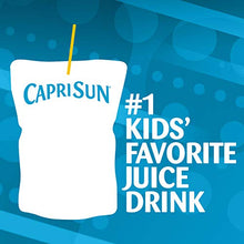 Load image into Gallery viewer, Capri Sun Fruit Punch Naturally Flavored Juice Drink Blend (10 ct Box, 6 fl oz Pouches)