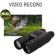 Load image into Gallery viewer, ATN BinoX 4K 4-16X Smart Day/Night Binoculars with Laser Range Finder, Full HD Video rec, WiFi, Smooth Zoom and Smartphone Controlling Thru iOS or Android Apps