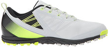 Load image into Gallery viewer, New Balance Mens Minimus SL Waterproof Spikeless Comfort Golf Shoe Grey/Green, 7
