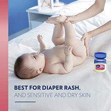 Load image into Gallery viewer, Vaseline, 100% Pure Petroleum Jelly Baby, Dermatologist Recommended, Hypoallergenic, Skin Protectant, Treat & Prevent Diaper Rash and Chafed Skin, Seals out Wetness, 2 pack -13 oz ea