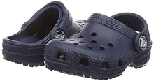 Load image into Gallery viewer, Crocs Kids' Classic Clog | Slip On Boys and Girls | Water Shoes Crib, Navy, C2-C3 US Infant