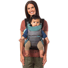 Load image into Gallery viewer, Infantino Go Forward 4-in-1 Evolved Ergonomic Baby Carrier with Multiple Carrying Positions, Natural Outfacing Support Seat & Built-in Light & Breathable Hood