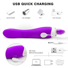 Load image into Gallery viewer, 2 in 1 Tongue Vibrant Licker Rose Shape Rechargeable Adult Toys for Women-Pink,Powerful Tongue Suck & Lick 10 Mode Nipple Sucker G Sucking Toy for Women Couples l