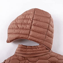 Load image into Gallery viewer, QLZ Girls Lightweight Jacket,Down Coat,Flight Suit,Double-sided Wear,F Pink,3-4 T
