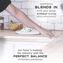 Load image into Gallery viewer, Bebe Earth - Baby Proofing Edge and Corner Guard Protector Set - 20 Feet, 8 Corners - Safety Bumpers - Child Proof Furniture and Tables - Pre-Taped Corner Cushions - Oyster White